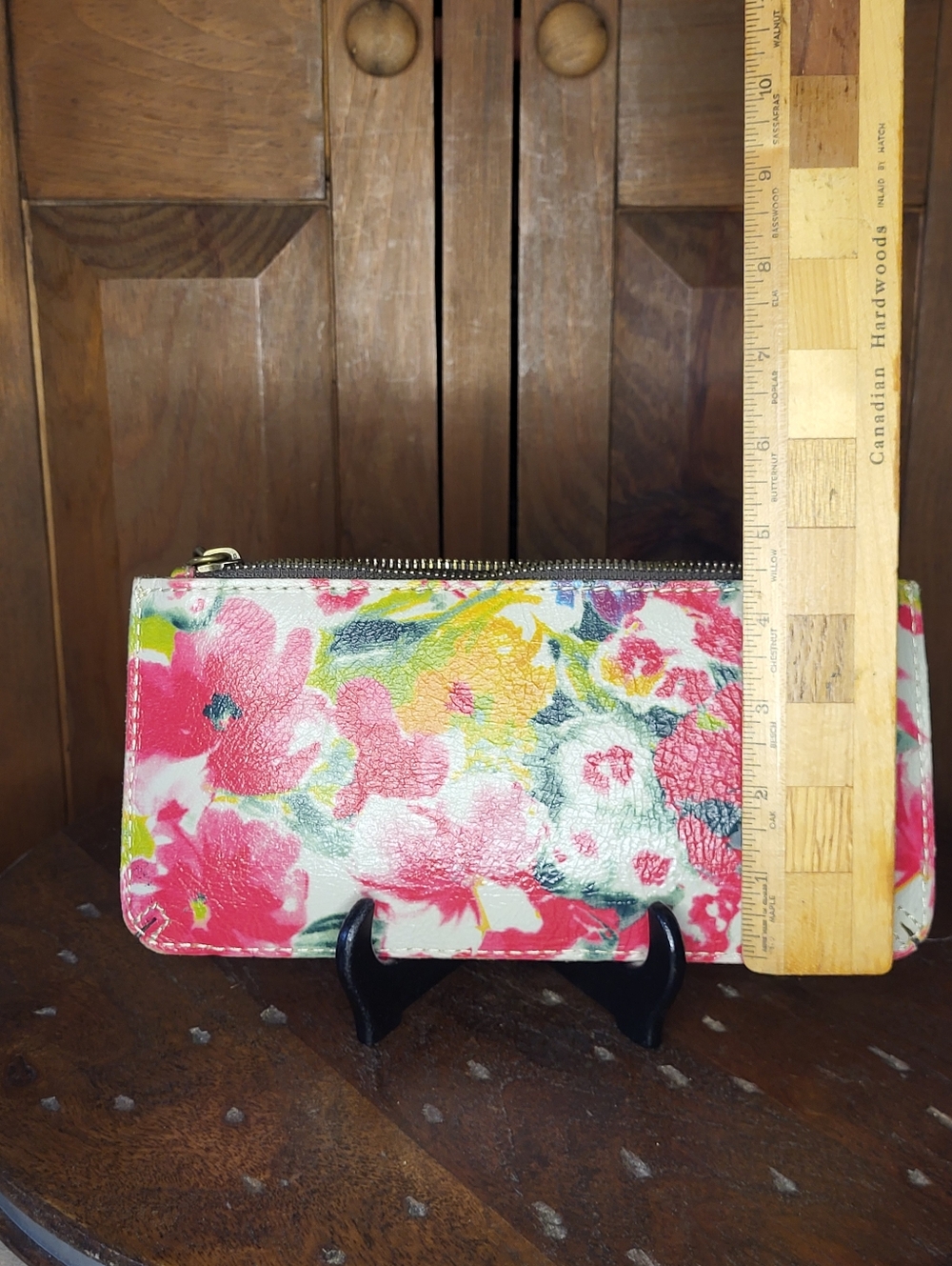 Patricia Nash floral zip clutch Wallet - Picture 5 of 16